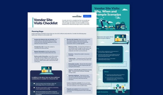 vendor site visits
